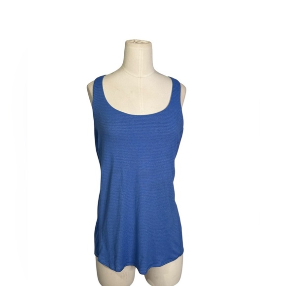 Lululemon Wild Tank
Heathered Harbor Blue / Cyber Stripe White Silver Fox Sz 8 - Picture 5 of 7